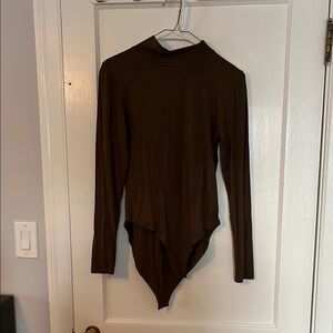 Forest Green Long Sleeve Women's Top